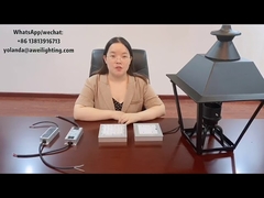 Đèn biệt thự ngoài trời đèn LED sân vườn với trình điều khiển bảo hành 5 năm và đèn LED mô-đun