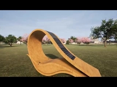 Điều khiển từ xa Đèn LED sân vườn năng lượng mặt trời có thể di chuyển ngoài trời 8 watt không thấm nước