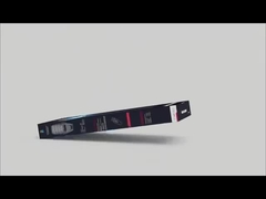 Tất cả trong một Vỏ nhựa ABS Đèn đường LED năng lượng mặt trời 6000K 400W