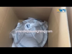 Trụ trên cùng được thiết kế để lắp đặt theo chiều dọc Đèn chiếu sáng sân vườn LED 40W