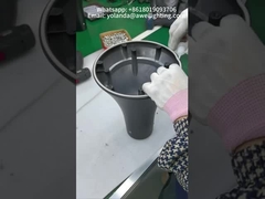 Đèn trụ năng lượng mặt trời nhôm đúc IP66 IK09 dùng trong công viên và đường đô thị.