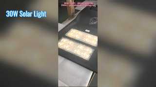 Hai mô-đun Nhiệt độ màu ánh sáng mặt trời đường phố 4000K được sử dụng trên đường Uraban.