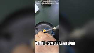 Đèn led bãi cỏ 12W vỏ nhôm đúc dùng trong công viên và đường bộ.
