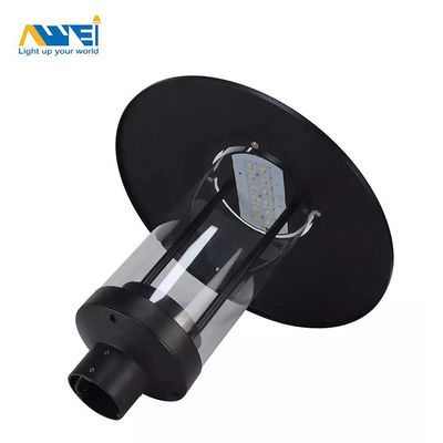 30W-80W Đen nhà cửa vườn ánh sáng chống nước IP66 Cột hàng đầu Series đèn 5 năm bảo hành Đèn sân cho đường phố và khu vườn