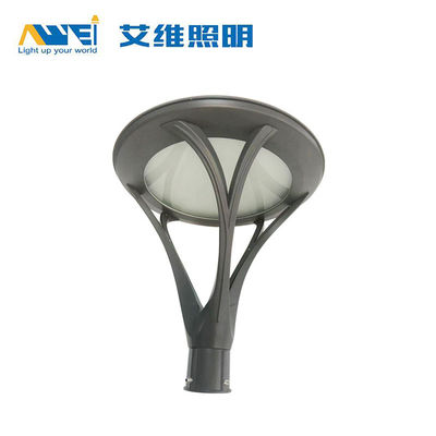 IP65 30W-110W Dark Bronze LED Garden Post Light Fixtures 6500K cho công viên, vườn và khu dân cư