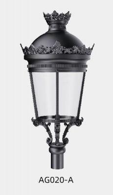 IP66 Dầu đúc nhôm 40W-100W Đèn ngoài trời cổ điển AC90-305V Đèn quang vương miện Đèn cho đường chính và khu dân cư