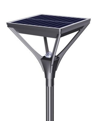 Đèn vườn năng lượng mặt trời LED Aluminium Die-casting Đèn vườn năng lượng mặt trời chống nước 230LM / W Đèn công viên chạy bằng năng lượng mặt trời được sử dụng trong đường phố