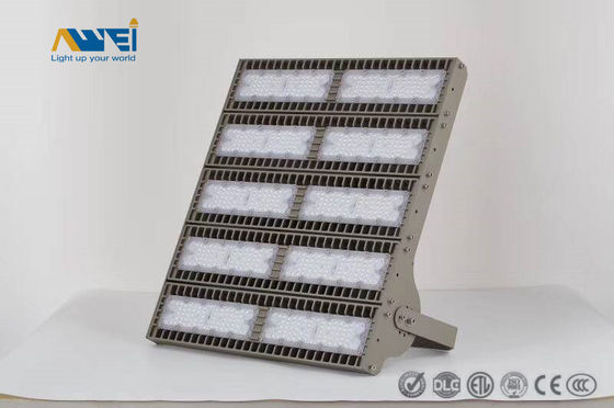 Nhiệt độ cao IP65 ngoài trời Đèn đèn LED sáng nhất Đèn đèn LED nhôm Đen 400W 13000 lumens Đèn đèn LED