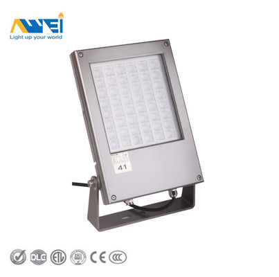 Mạnh Trắng IP65 chống nước đèn LED đèn lũ 12000lm nhôm đen 60W / 82W / 102W Sử dụng trên đường cao tốc