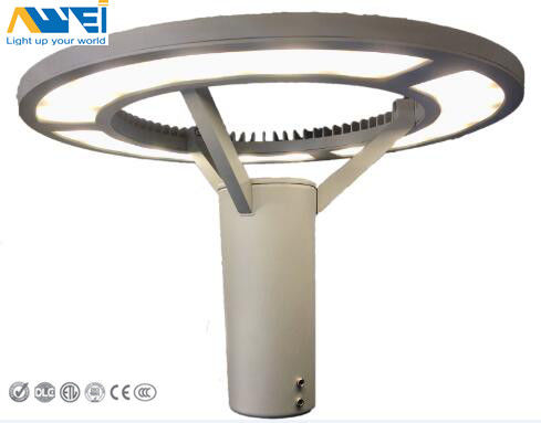 60 Watt IP66 đèn LED khu vườn đèn cố định 120 ° Beam Angle Meanwell driver Die đúc nhôm Đèn LED đô thị
