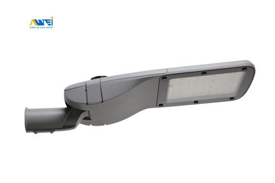 Ánh sáng đường phố đô thị Meanwell Khu vực lái xe ngoài trời đèn đường LED IP65 IK09 5000k Ánh sáng đường chính