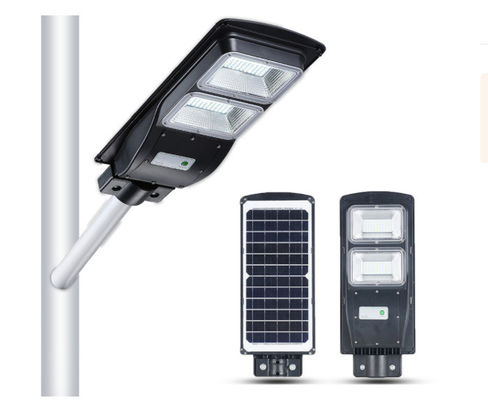 Die Cast Aluminum Outdoor Pathway Light Điều khiển từ xa IP65 Không thấm nước 20w 40w 60w Tất cả trong một đèn đường LED mặt trời