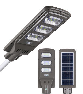 Điều khiển từ xa Ip65 chống nước 30W 60W 90W Tất cả trong một ánh sáng đường phố LED năng lượng mặt trời 5 năm bảo hành được sử dụng trên đường phố và công viên