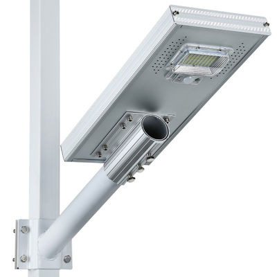 Đồng nhôm điều khiển từ xa Ip65 50W 100W 150W Tất cả trong một ánh sáng đường LED mặt trời cho đường phố và đường bộ